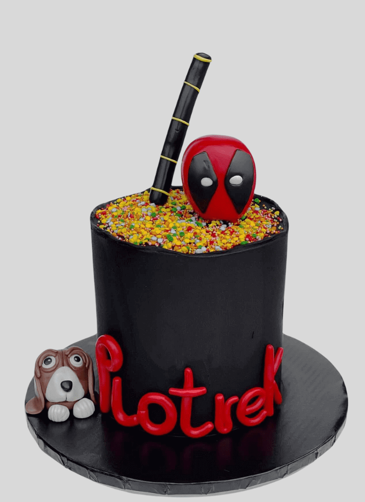 Charming Wade Wilson Cake
