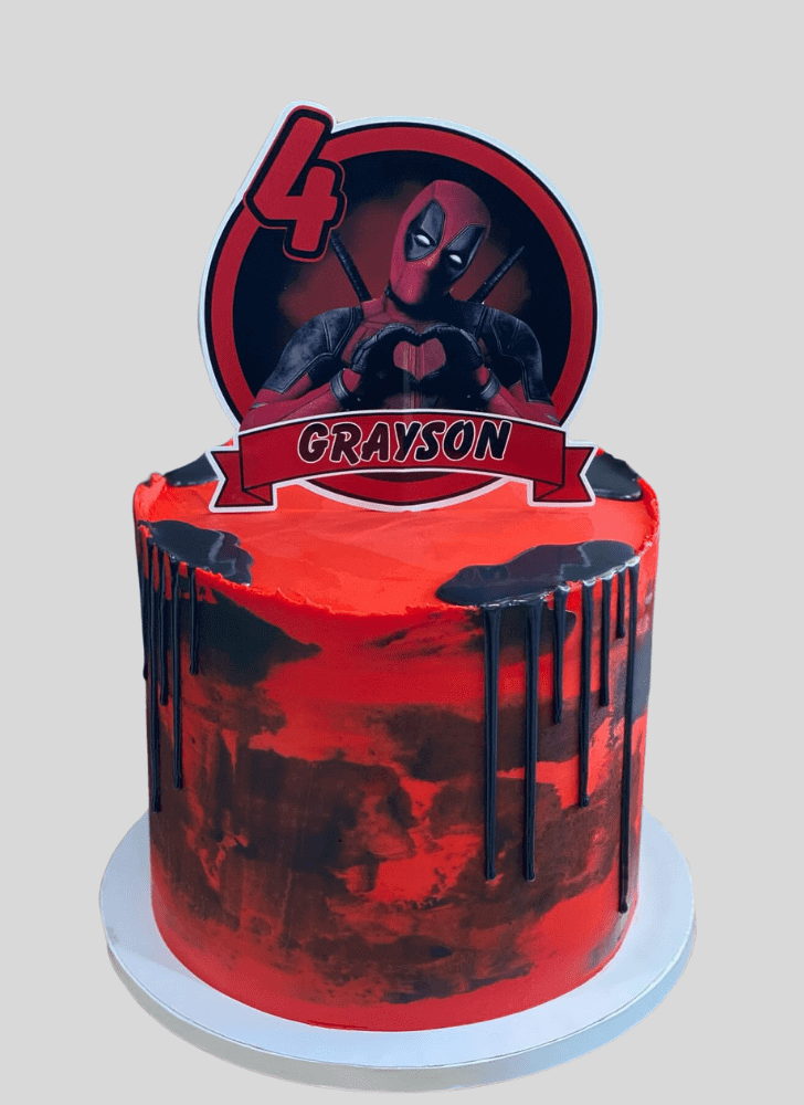 Classy Wade Wilson Cake