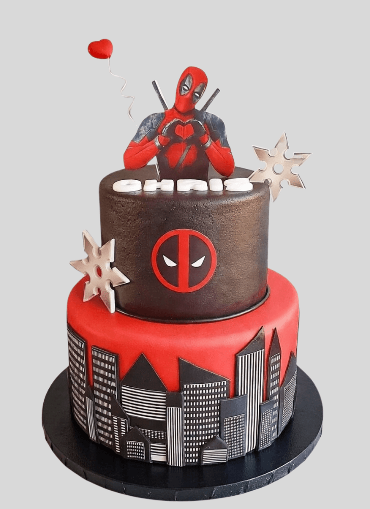 Comely Wade Wilson Cake