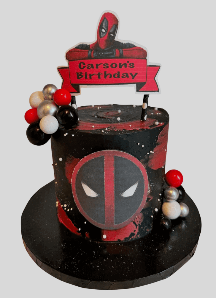 Cute Wade Wilson Cake