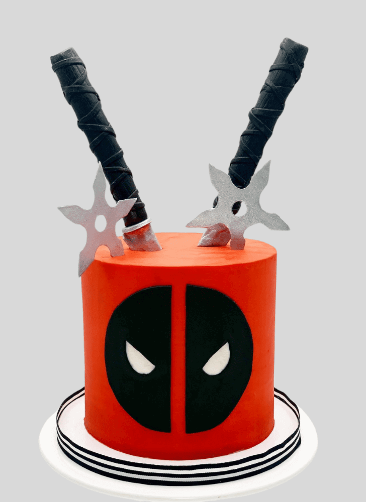 Elegant Wade Wilson Cake
