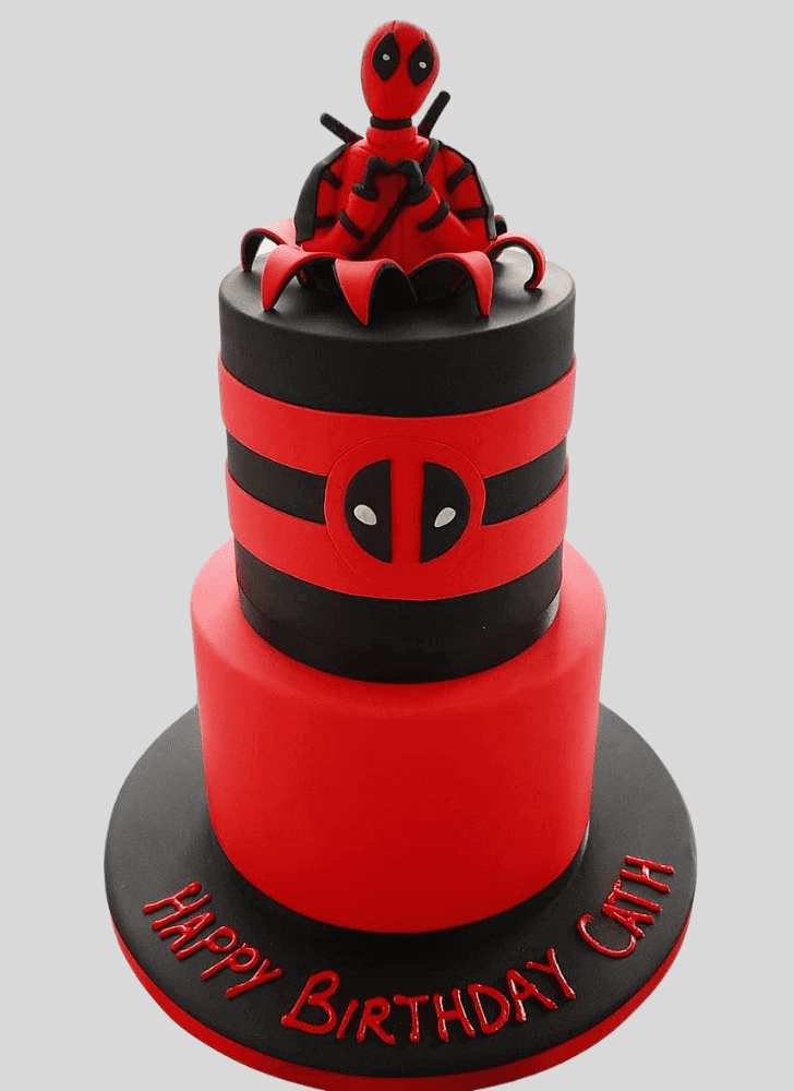 Enthralling Wade Wilson Cake