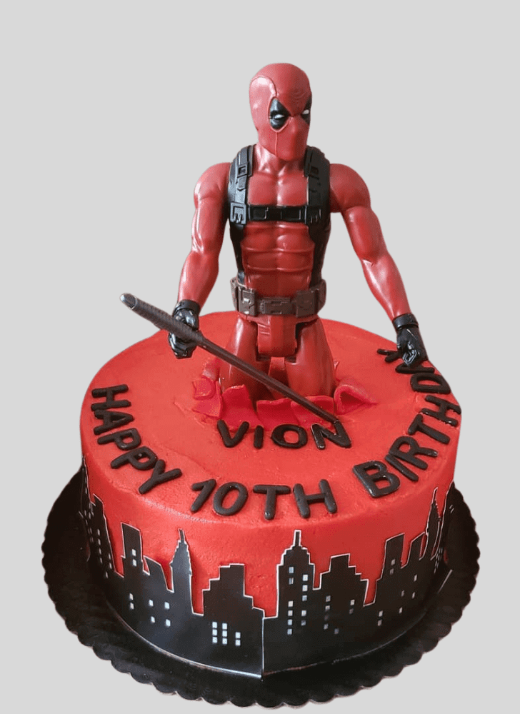 Excellent Wade Wilson Cake