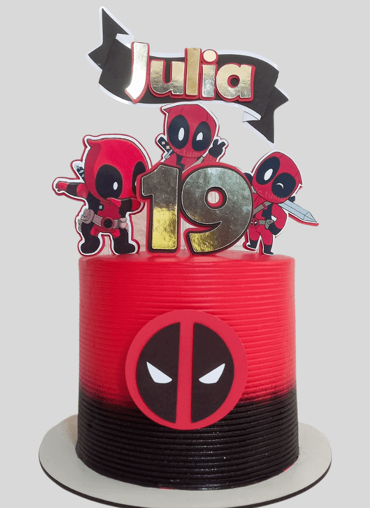 Exquisite Wade Wilson Cake
