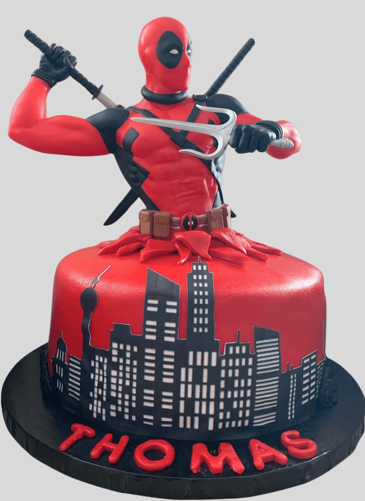 Fascinating Wade Wilson Cake