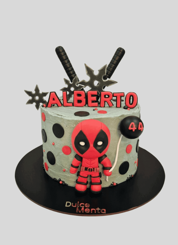 Good Looking Wade Wilson Cake