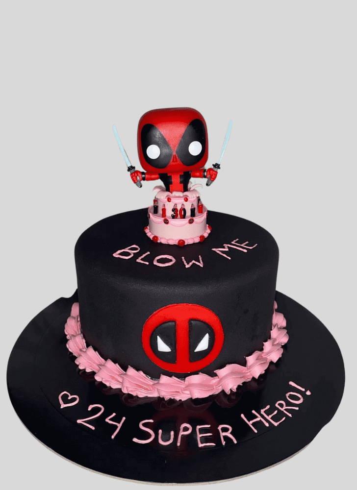Handsome Wade Wilson Cake