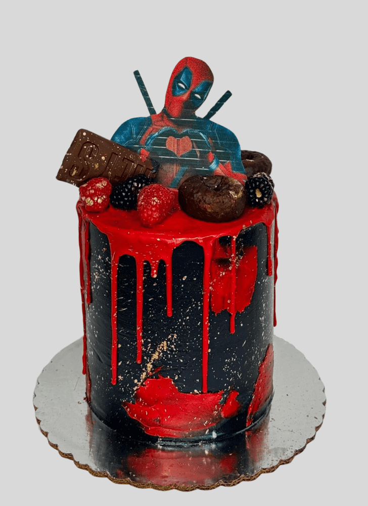 Magnetic Wade Wilson Cake
