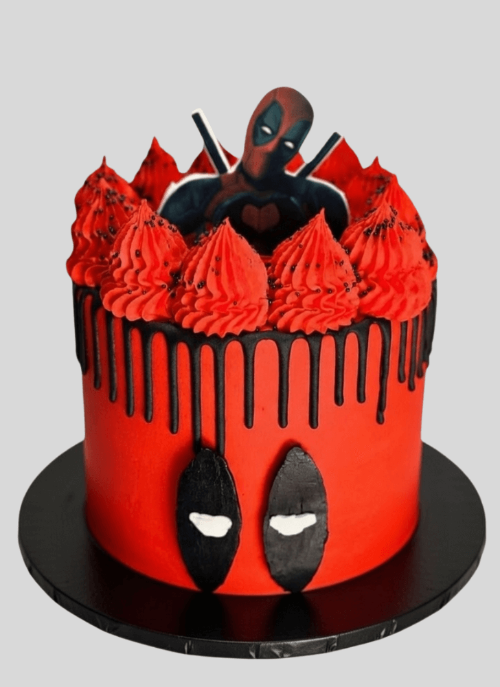 Magnificent Wade Wilson Cake