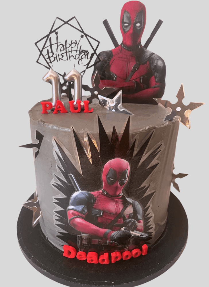 Nice Wade Wilson Cake