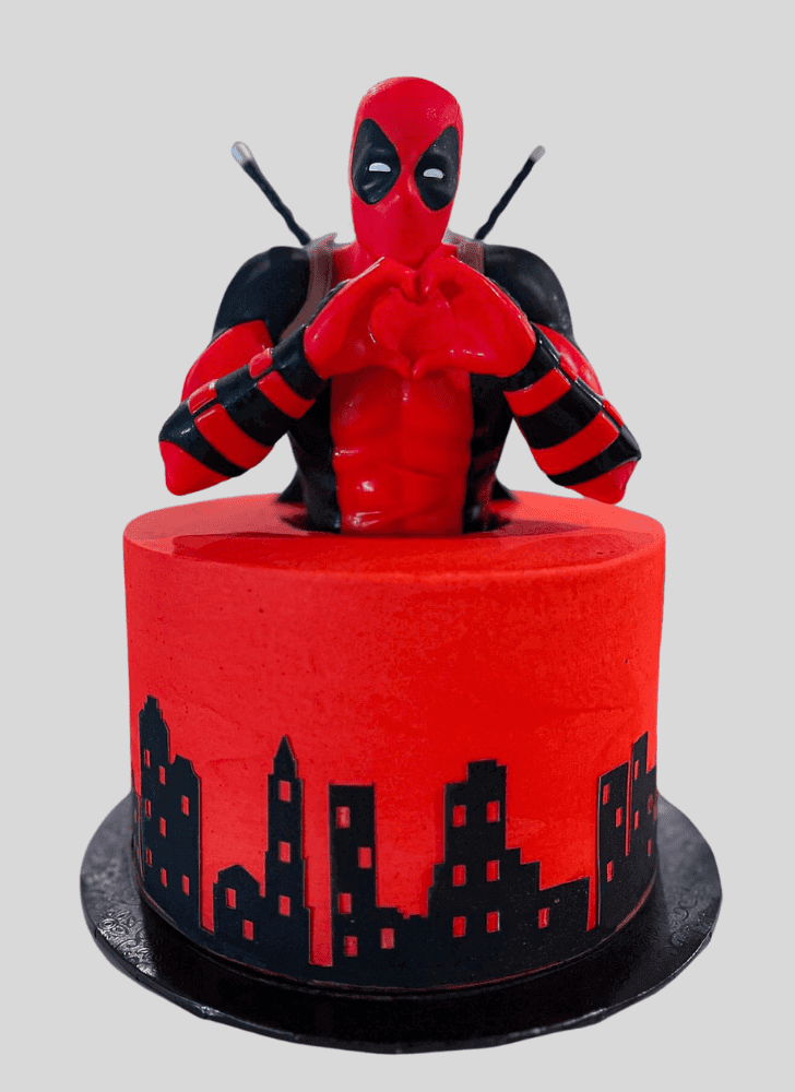 Pretty Wade Wilson Cake