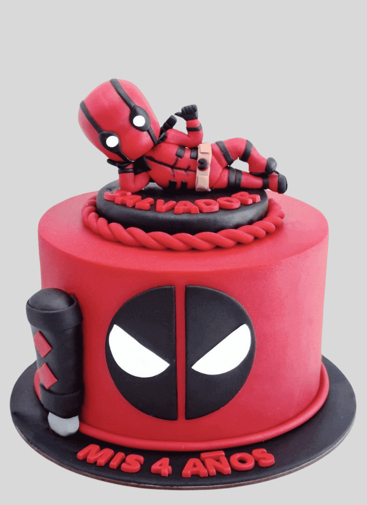 Wonderful Wade Wilson Cake Design