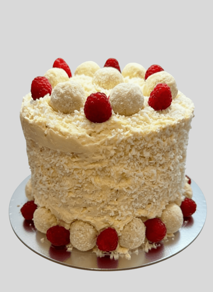 Shapely Coconut Cake