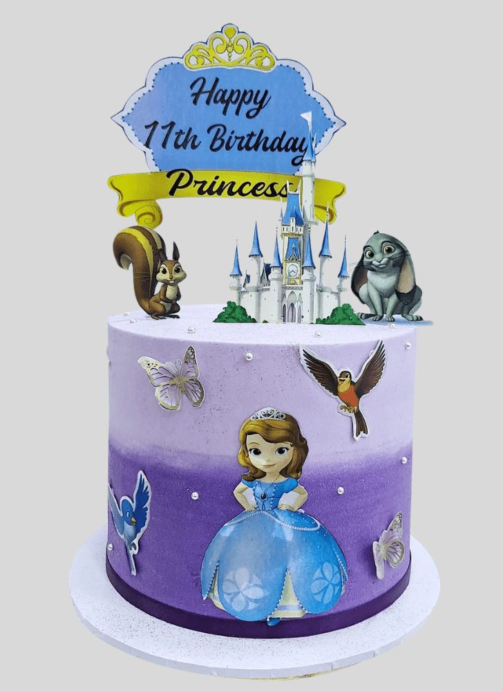 Alluring Sofia The First Cake