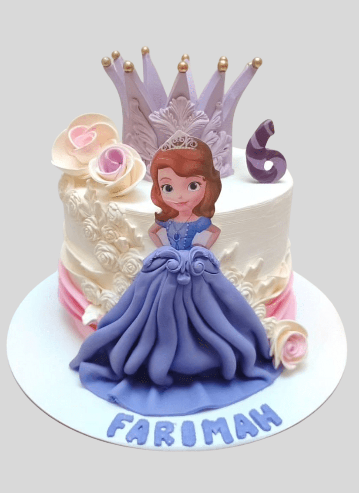 Beauteous Sofia The First Cake