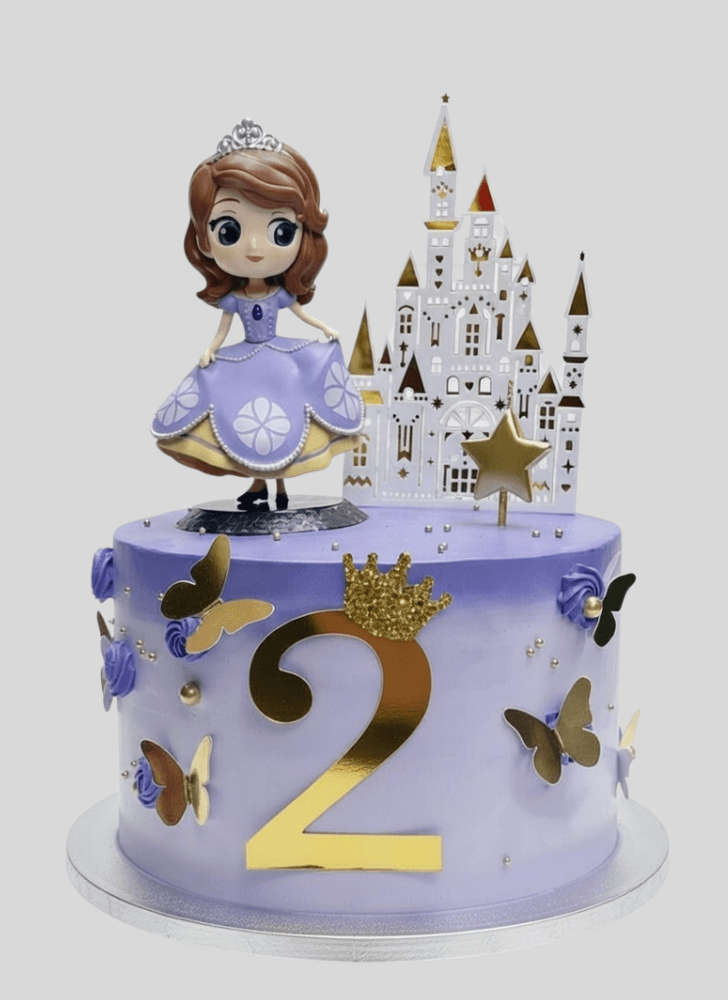 Delightful Sofia The First Cake