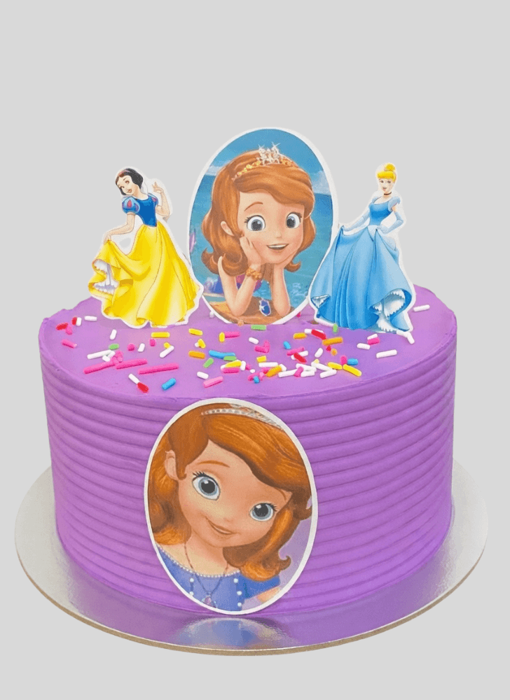 Enthralling Sofia The First Cake