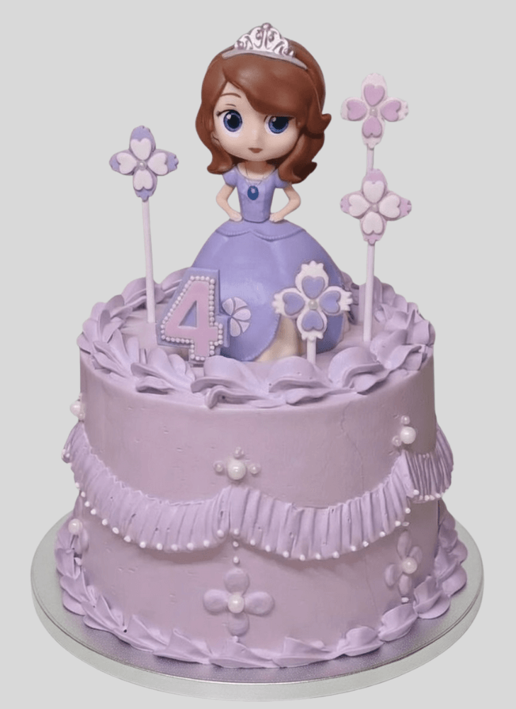 Fascinating Sofia The First Cake