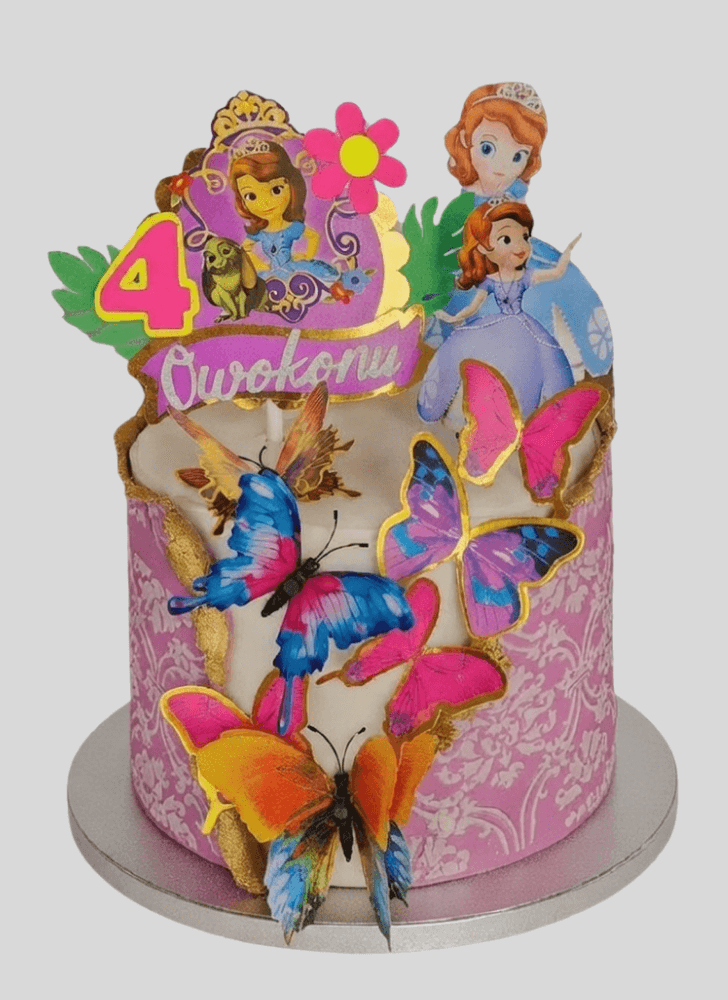 Good Looking Sofia The First Cake