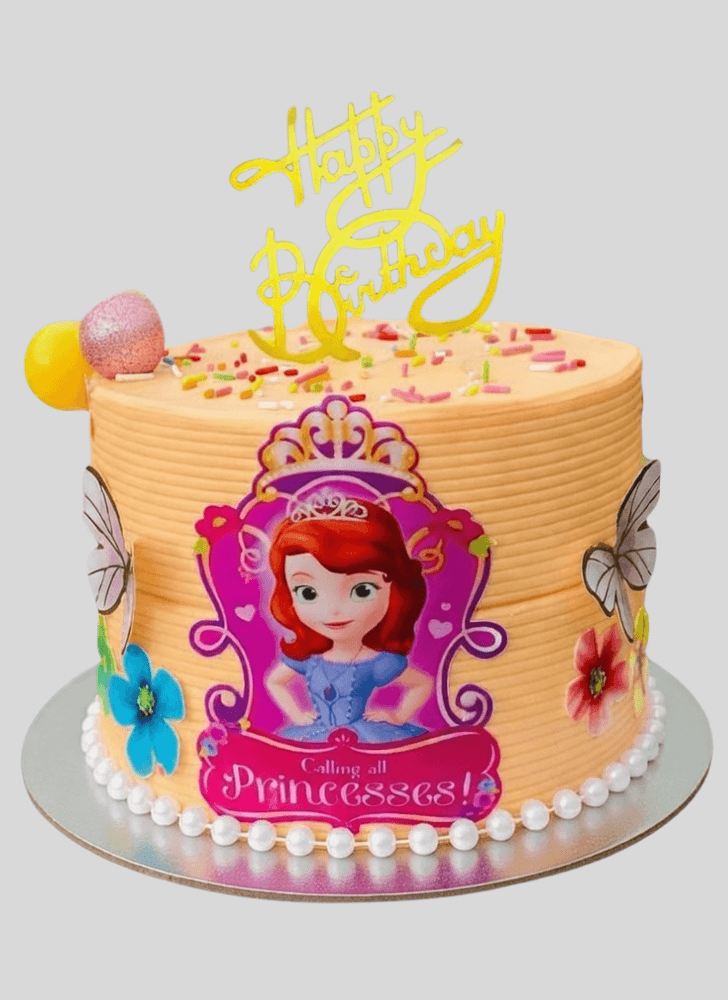 Graceful Sofia The First Cake