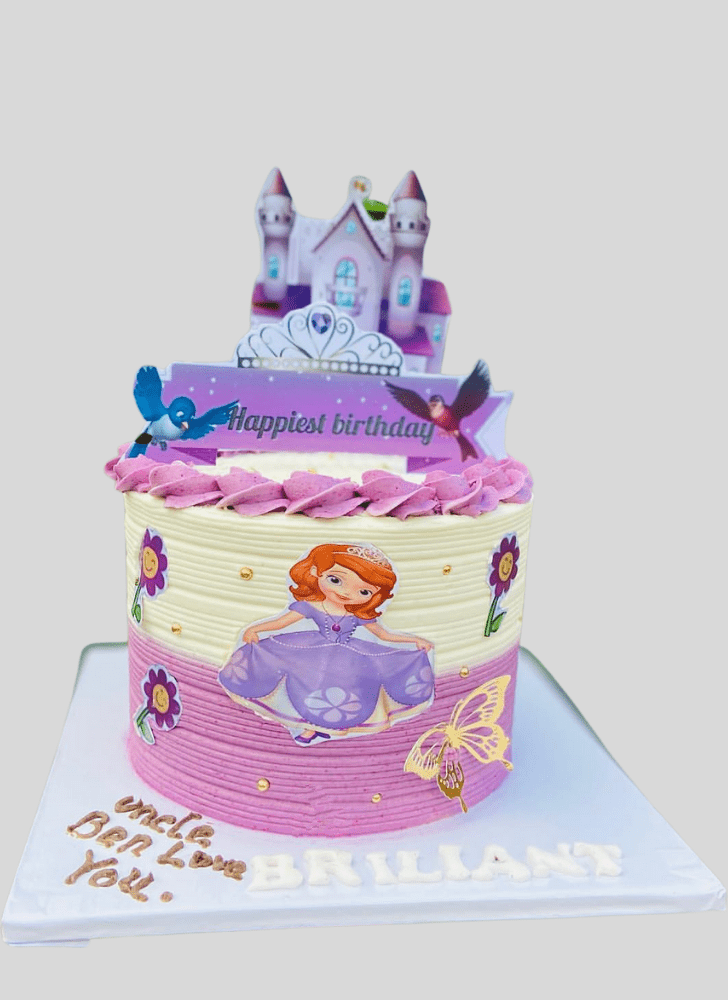 Marvelous Sofia The First Cake
