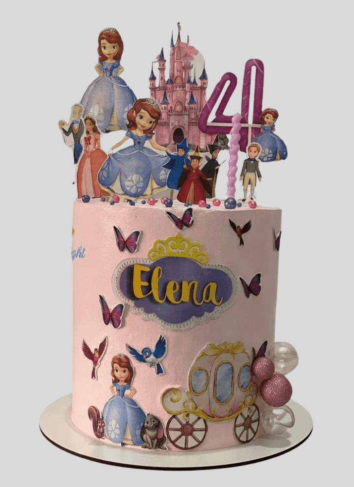 Nice Sofia The First Cake