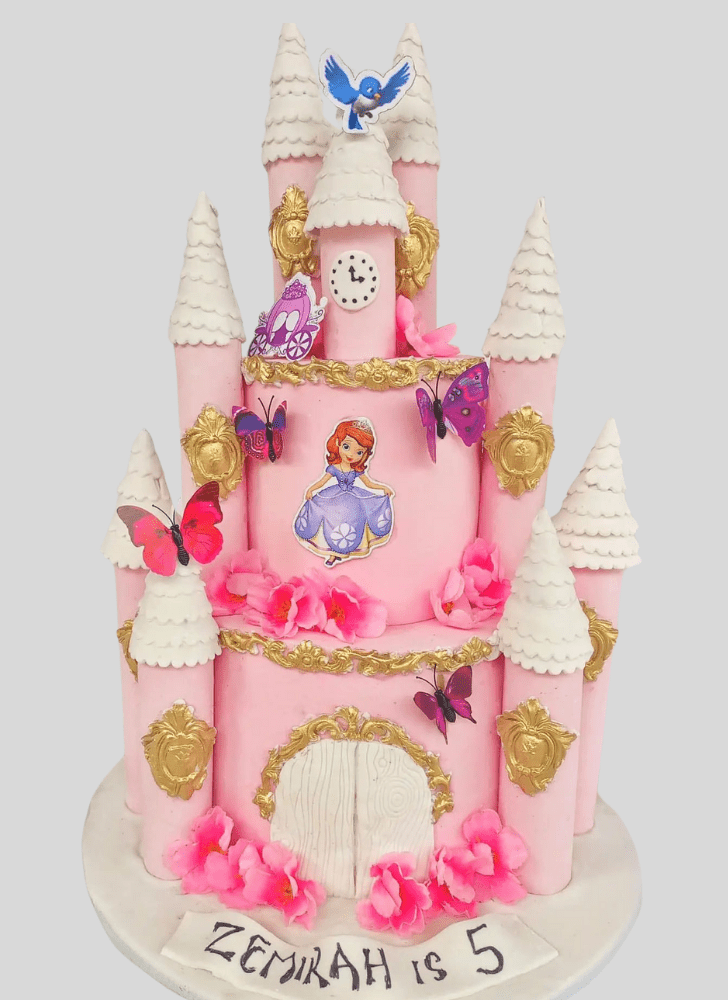 Pleasing Sofia The First Cake