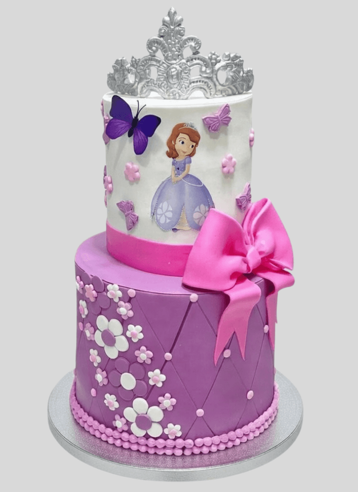 Stunning Sofia The First Cake