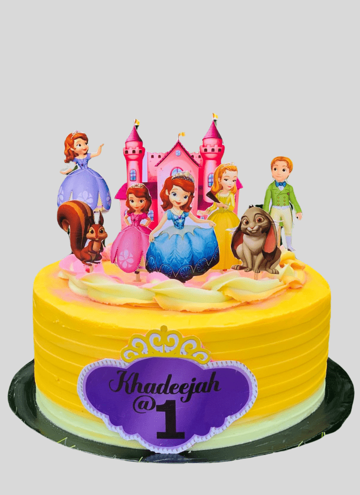 Superb Sofia The First Cake