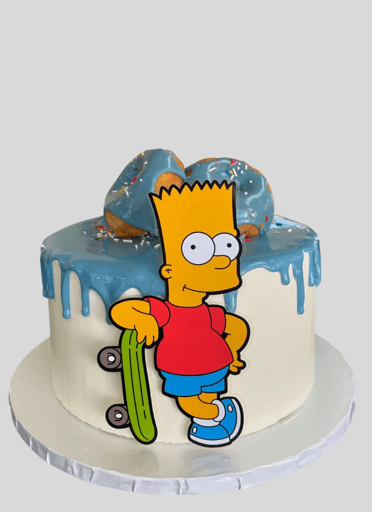 Admirable The Simpsons Cake Design