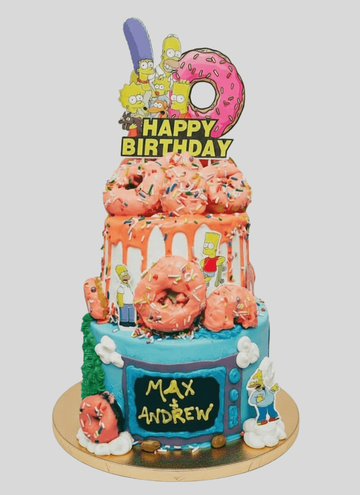 Appealing The Simpsons Cake