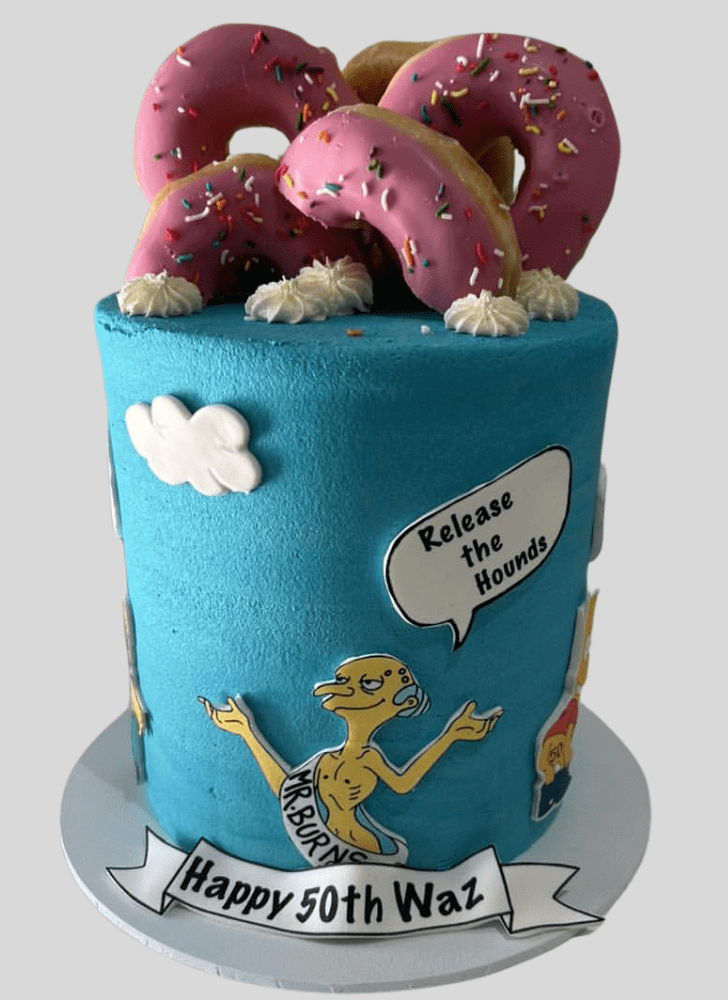 Bewitching The Simpsons Cake