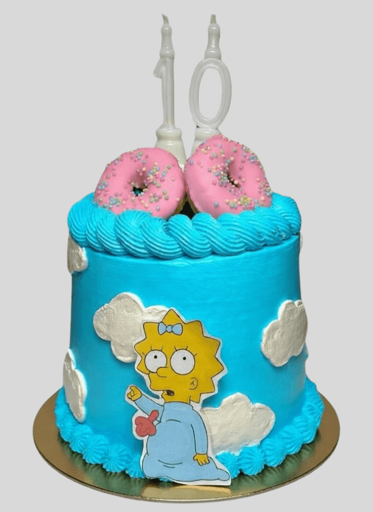 Classy The Simpsons Cake