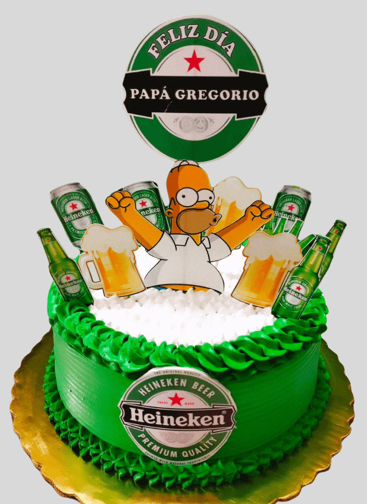 Delicate The Simpsons Cake