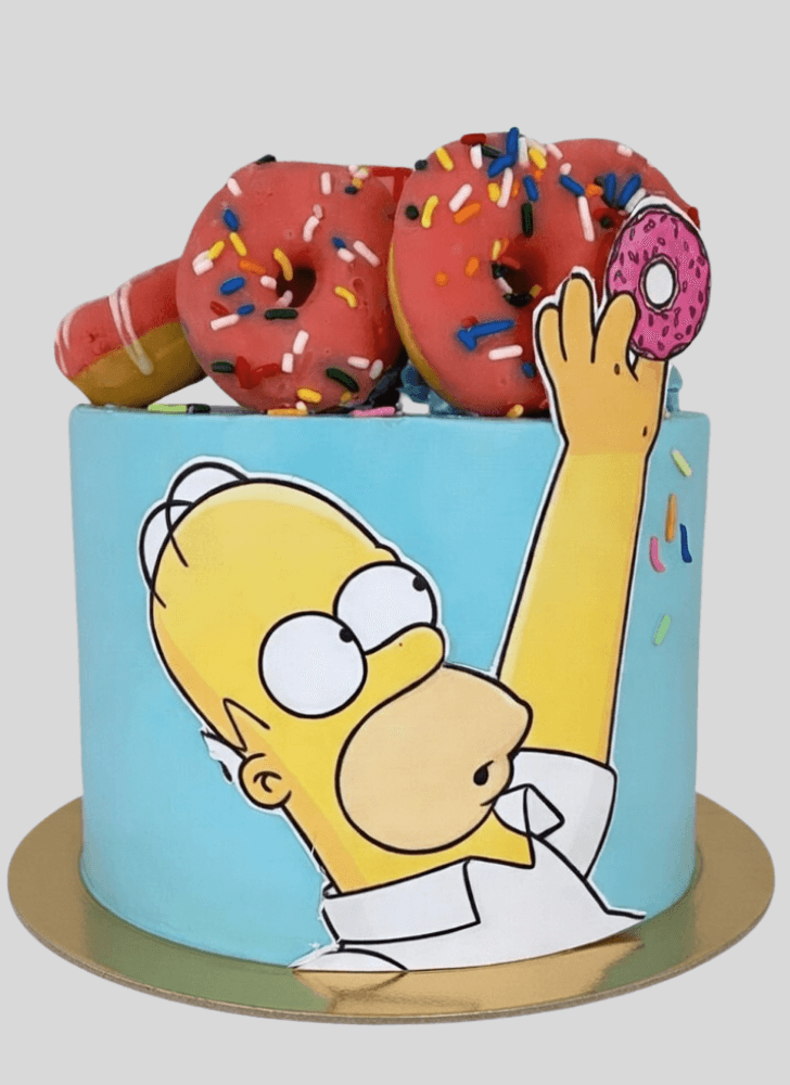 Divine The Simpsons Cake