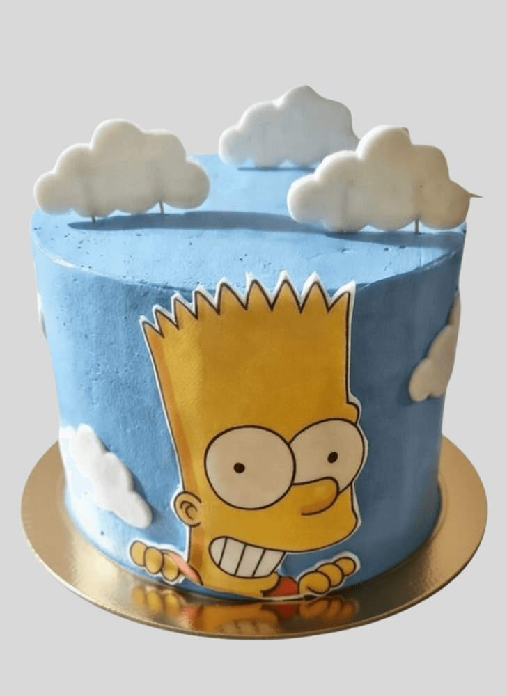 Excellent The Simpsons Cake