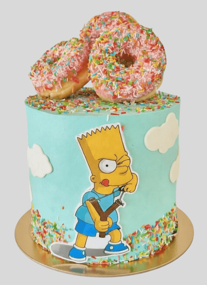 Fascinating The Simpsons Cake