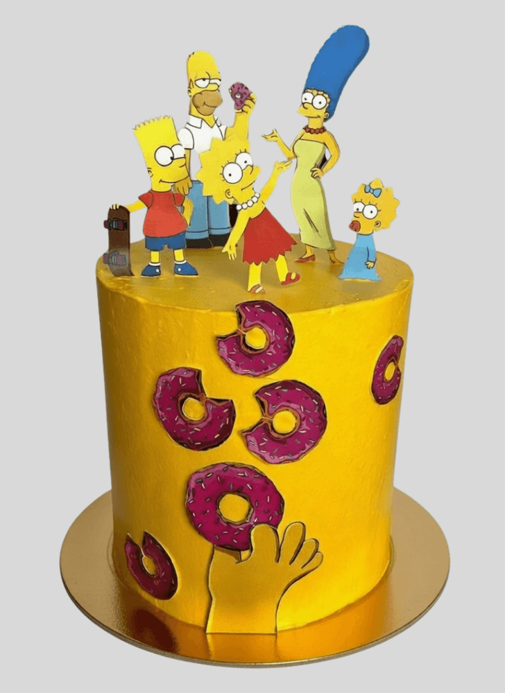 Fine The Simpsons Cake