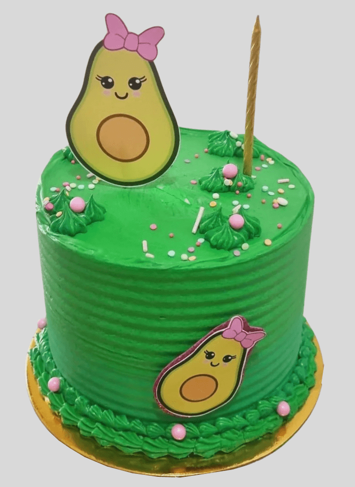 Cute Avocado Cake