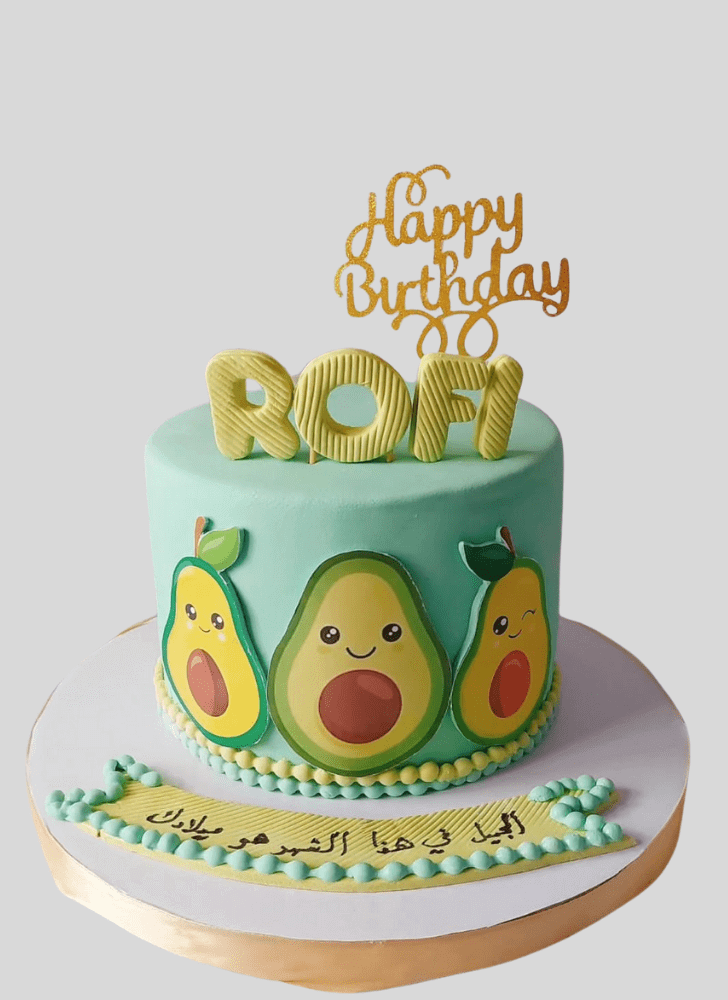Delicate Avocado Cake