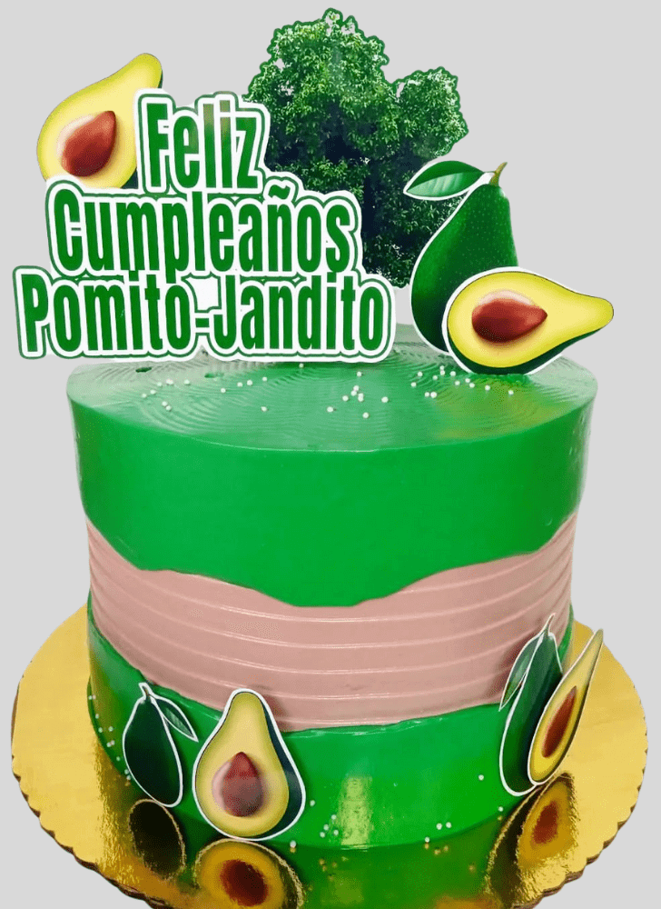 Elegant Avocado Cake