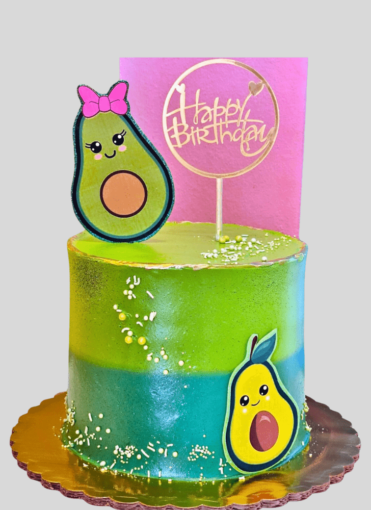 Graceful Avocado Cake