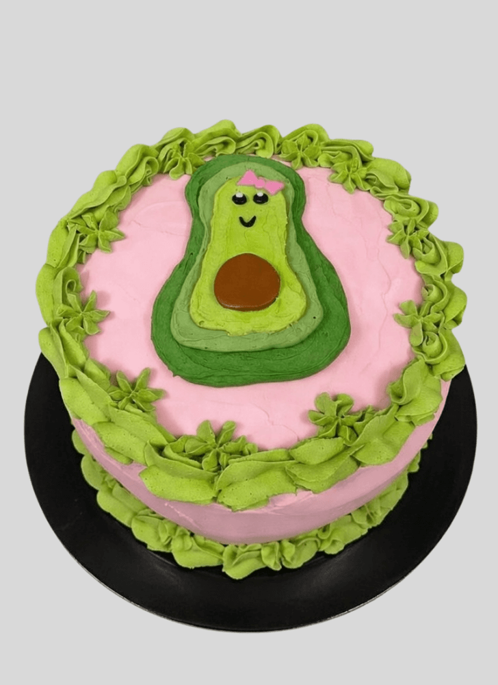 Inviting Avocado Cake