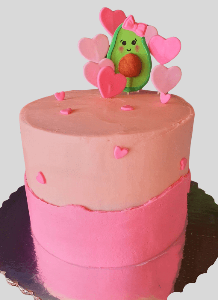 Pretty Avocado Cake