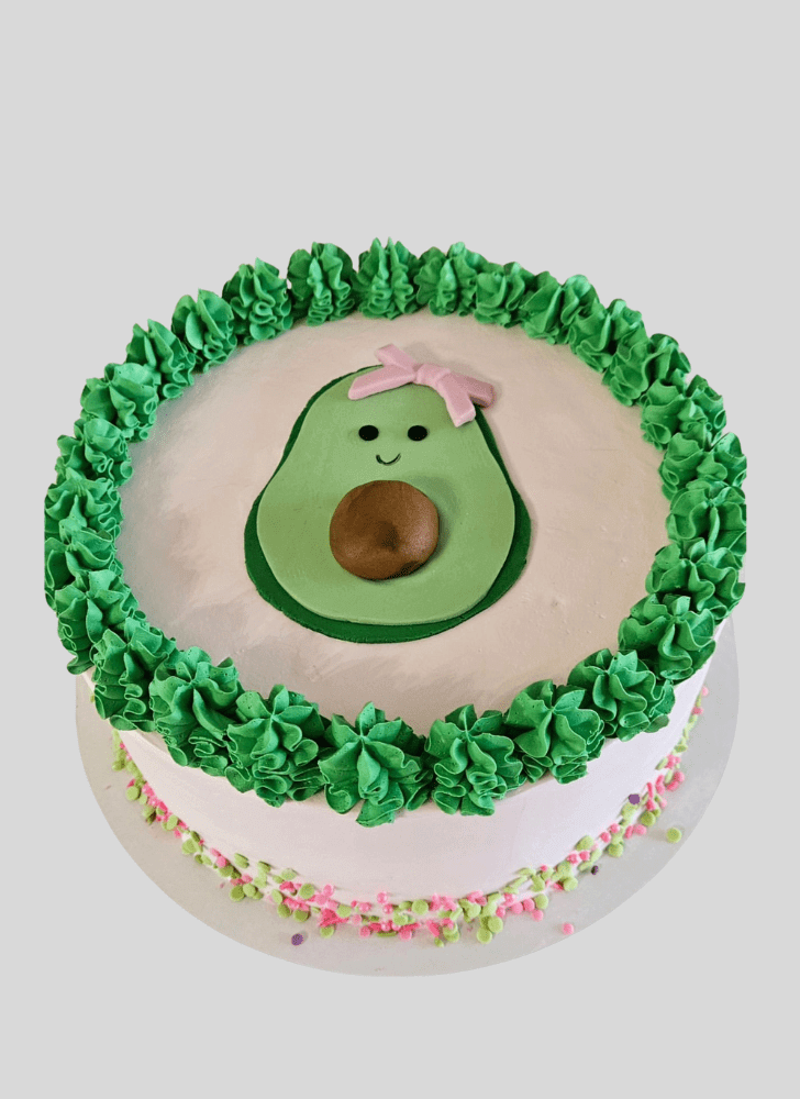 Radiant Avocado Cake