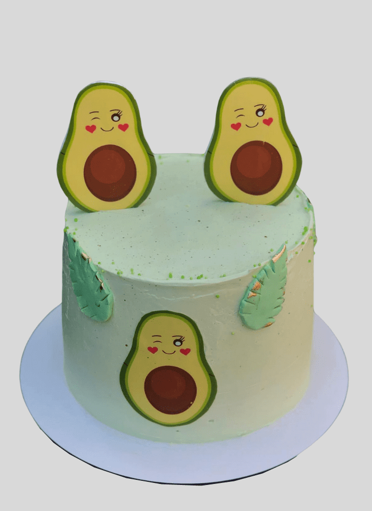 Refined Avocado Cake