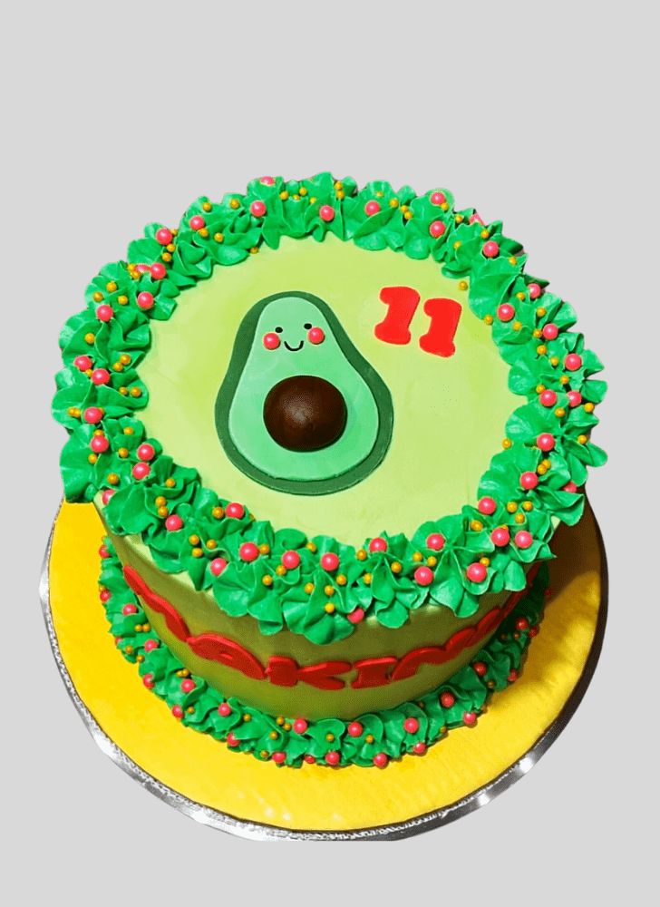 Shapely Avocado Cake