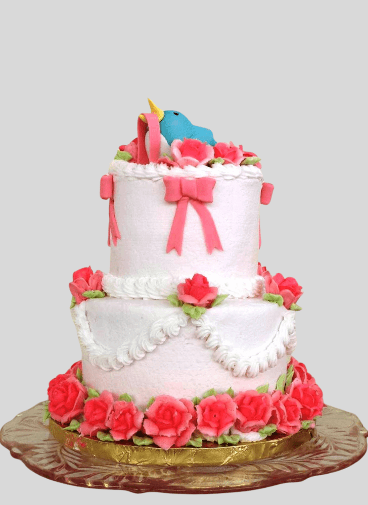 Divine Blue Bird Cake