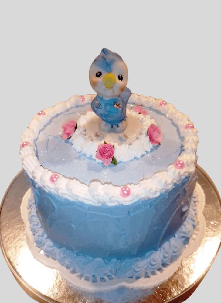 Nice Blue Bird Cake