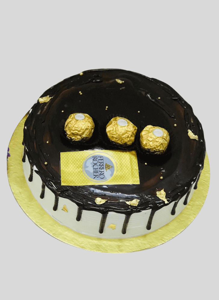 Captivating Ferrero Rocher Cake